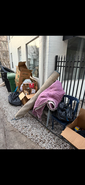 Before — Property cleanout Houston